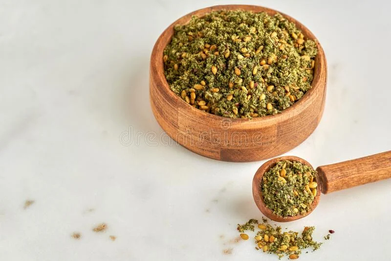 Lebanese zaatar manakish