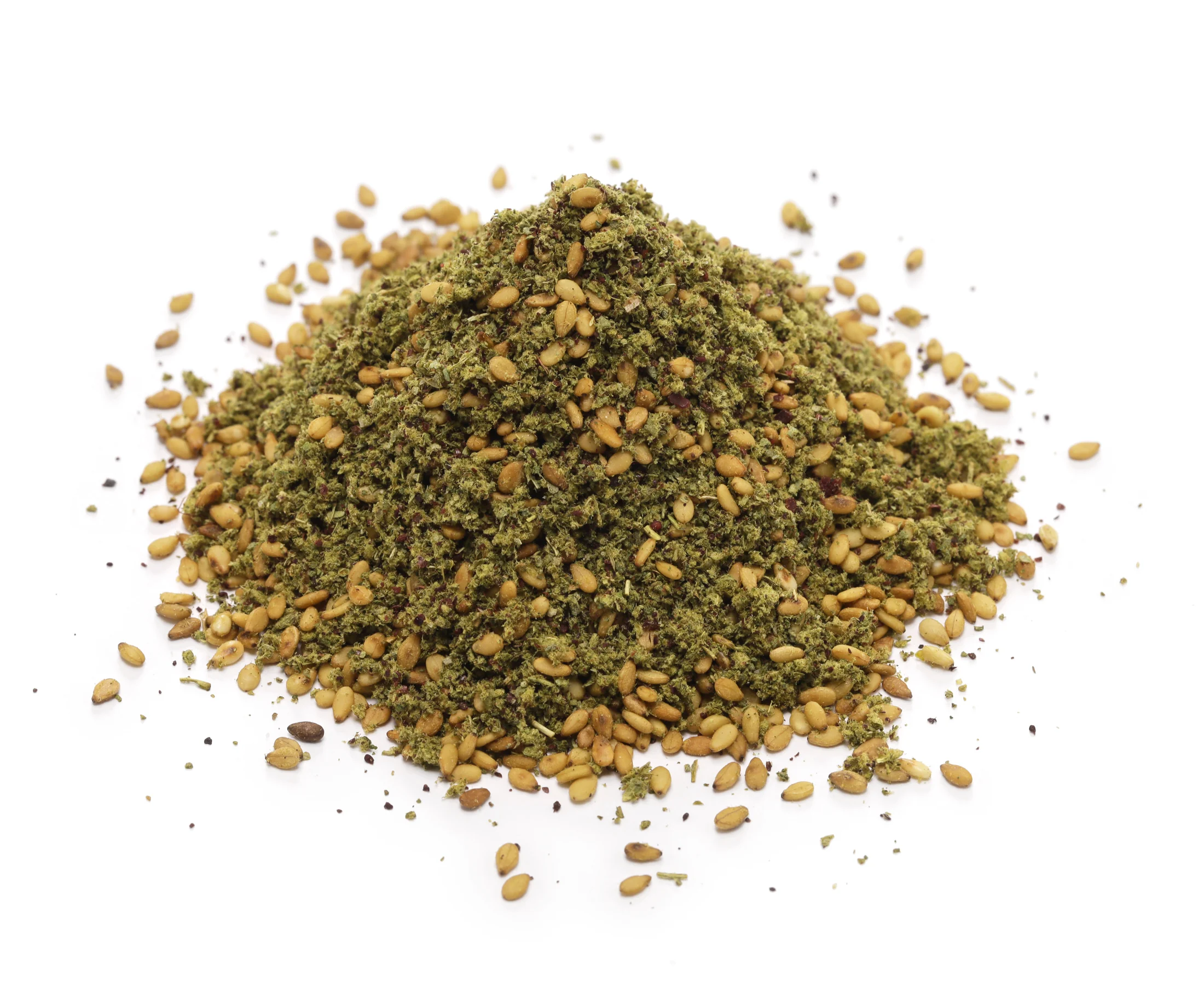 Traditional zaatar in a bowl